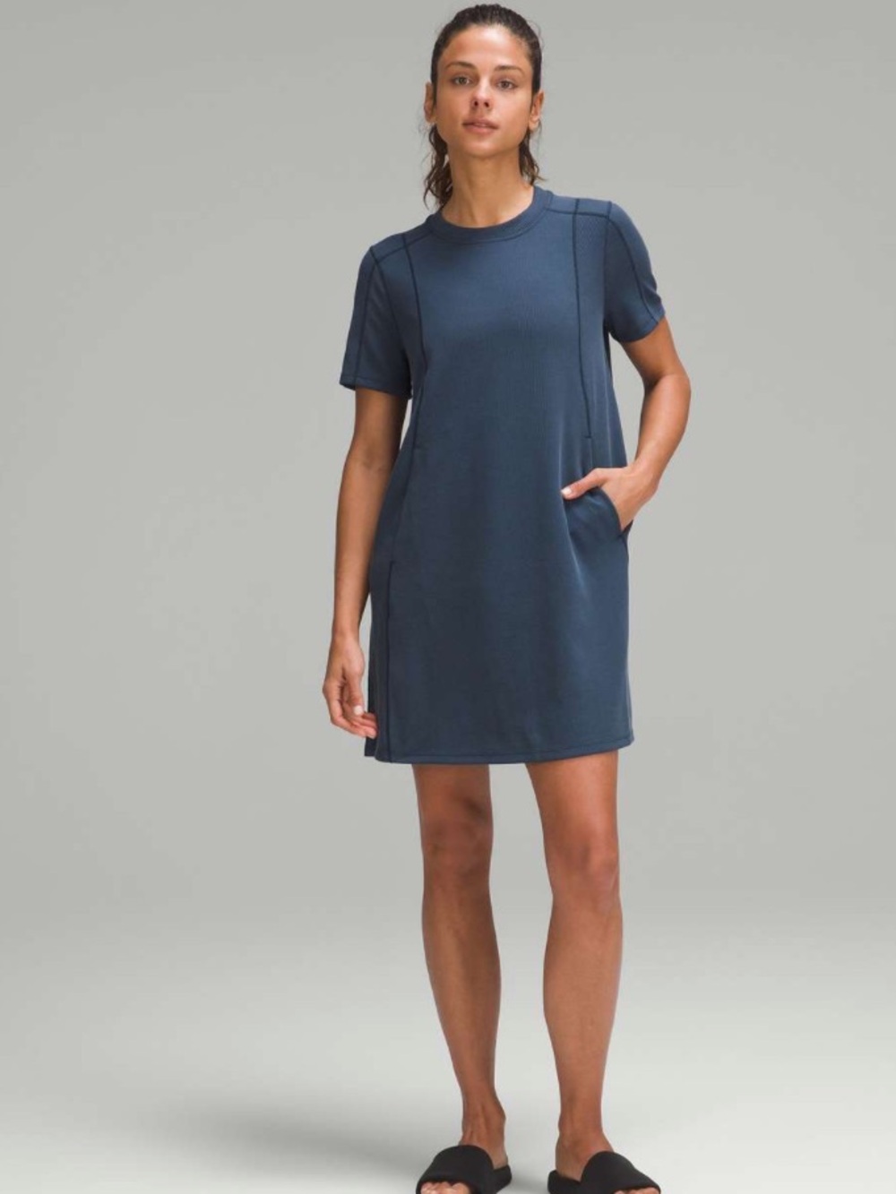 Lululemon Ribbed Softstreme T-Shirt Dress